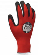 Traffi TG1110 Cut A Nitrile Foam General Handling Glove Pack 10