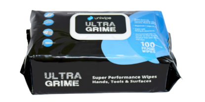 Ultra Grime Multiuse Wipes - Pack of 100 - 380 x 250mm