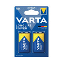 Varta Longlife Power 9V Battery Pk2-1167103