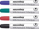 Whiteboard Dry Wipe Assorted Pens Pack Of 4