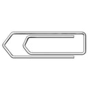 Paperclip Jumbo 45mm Pk100-1510328
