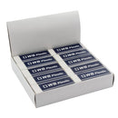 White Pencil Erasers Pk20-8350529