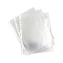 A4 Clear Punched Pockets Pk100-1400667