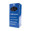 Black Medium Ball Point Pen Pk50-1230005