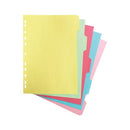 A4 Manilla Divider 5-Part Assorted-1401224
