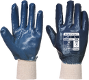 Nitrile Knitwrist Glove