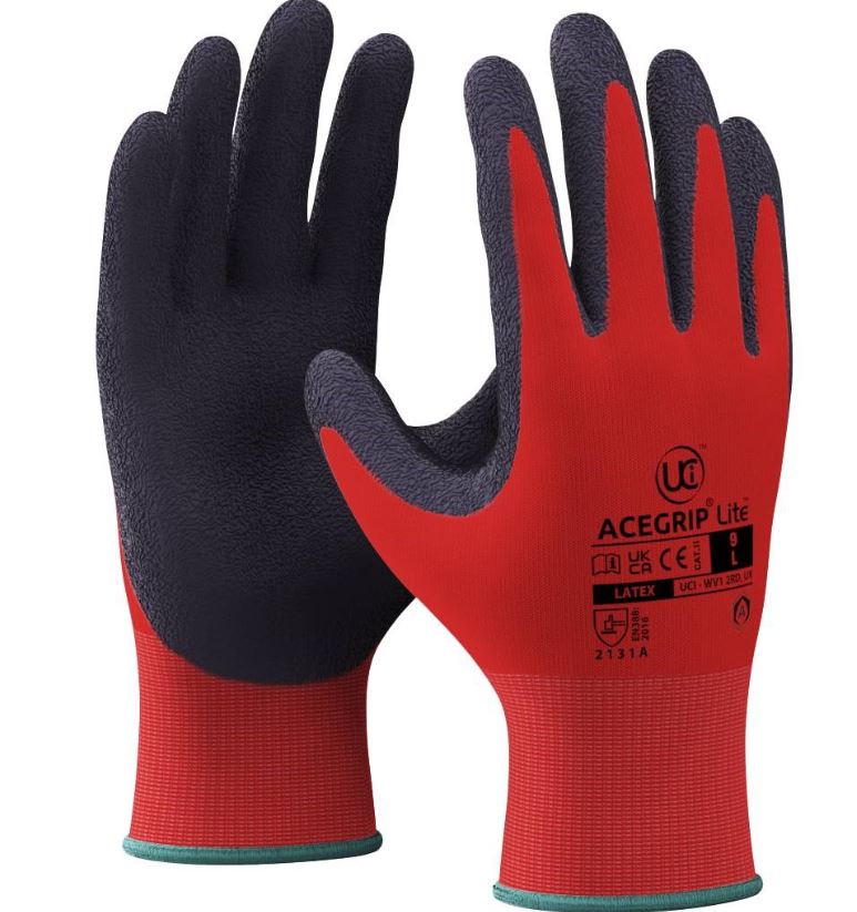 Acegrip Lite Lightweight Latex Grip Glove (Case 120)