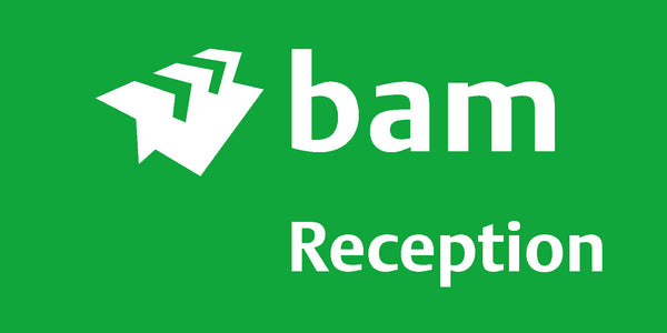 BAM Reception Sign 400x200 Correx