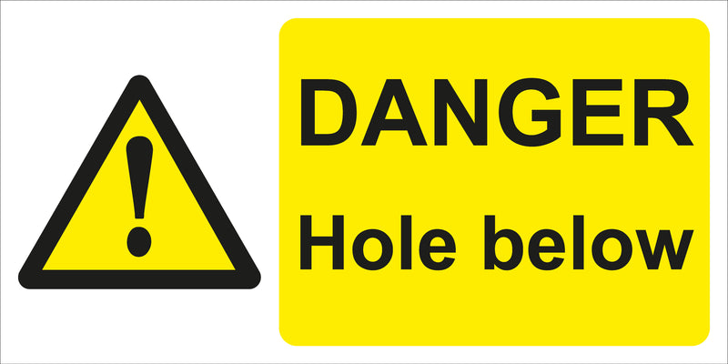 Hole below Sign 600x300 Correx