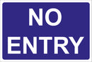 NO ENTRY Sign 450x300 Correx