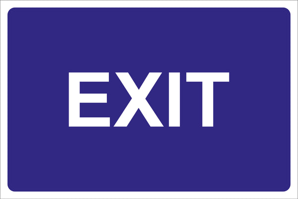 EXIT Sign 450x300 Correx