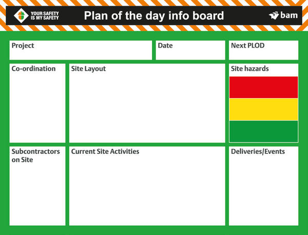 Plan of the Day Sign 2400x1830 Elatbond