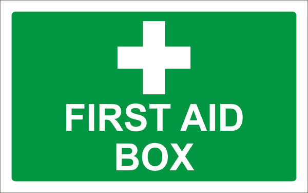 First Aid Sign - First aid box