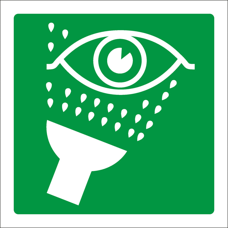 First Aid Sign - Eye wash logo