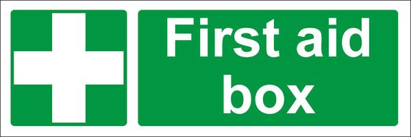 First Aid Sign - First aid box sign (small)