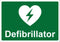 First Aid Sign - Defibrillator sign