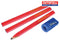 Faithfull Carpenters Pencils Red(3)+Sharp Crd