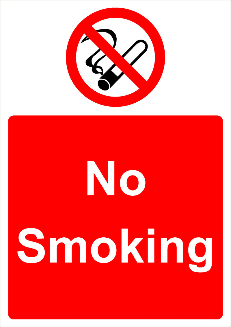 No Smoking Sign - No smoking (A4)