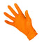 Orange Heavy Duty Disposable Gloves Box 50