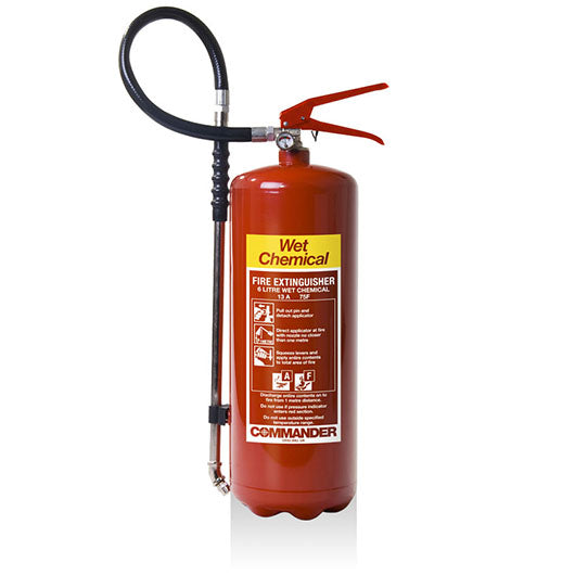 Wet Chemical F Class Extinguisher - 6ltr