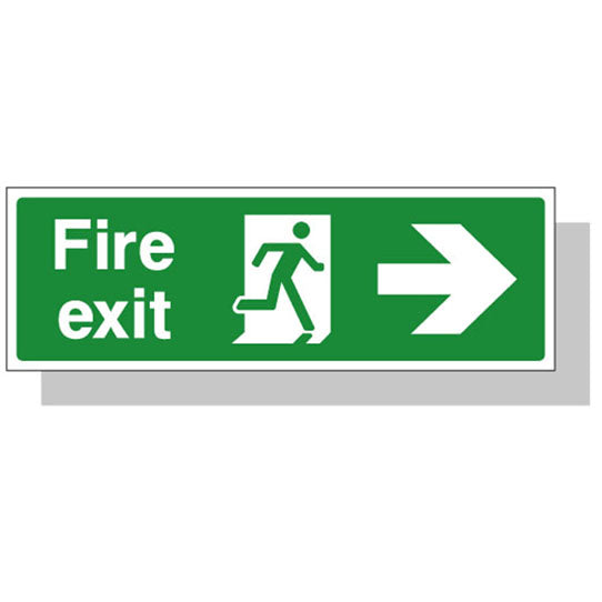 Fire Exit - Right Arrow
