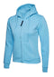 Ladies Classic Full Zip Hooded Sweatshirt 300GSM
