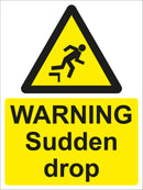 WARNING Sudden drop
