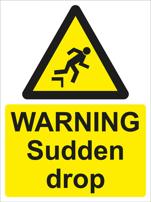 WARNING Sudden drop