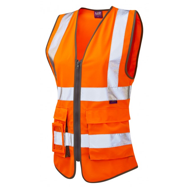 Lynmouth Womens Hi Vis Superior Waistcoat