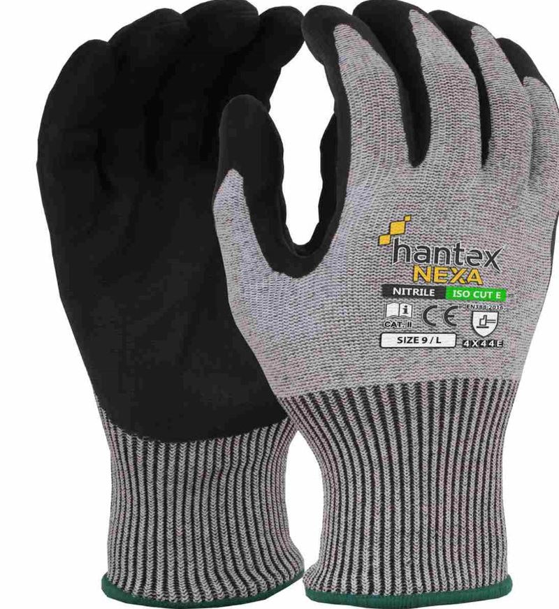 Hantex Nexa Cut E Nitrile Foam Glove (Pack 10)
